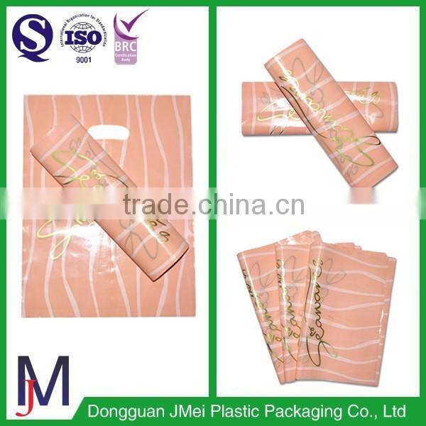 Punch Hole Handle Plastic Shopping Bag