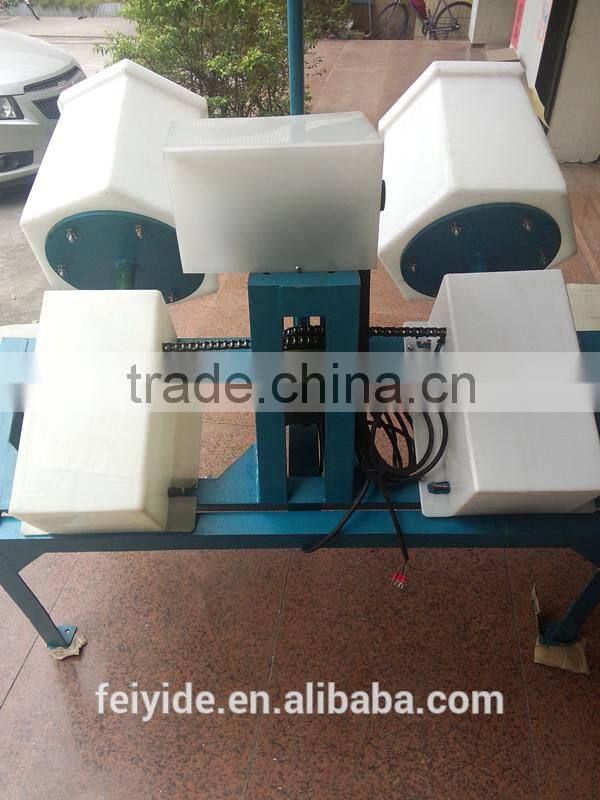 Feiyide Double Type Tilting PP Polishing Barrel for Copper Nickel Zinc