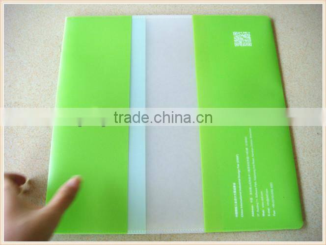 Plastic PP file folder document holder