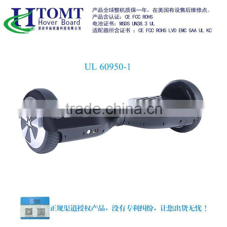 hottest kids & adult two wheel self balancing electric 6.5inch scooter with mp3 Music player