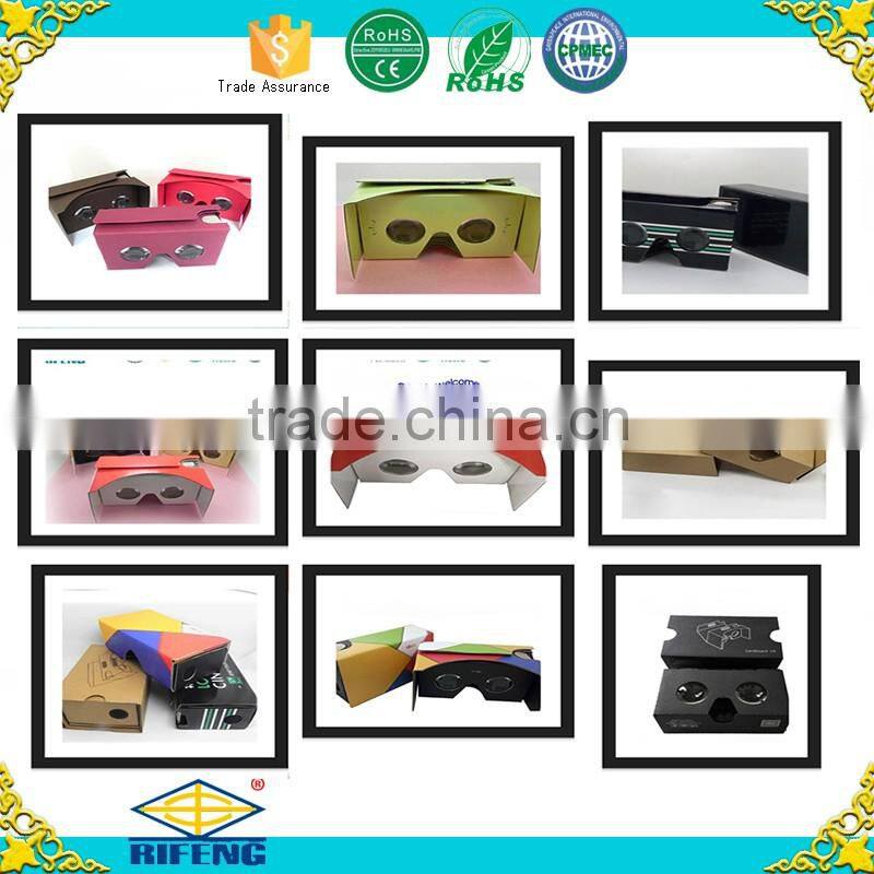 Virtual Reality Headset 3d Glasses VR Box 2.0 Samsung VR Gear Glasses for "4.7~6.5Inch"