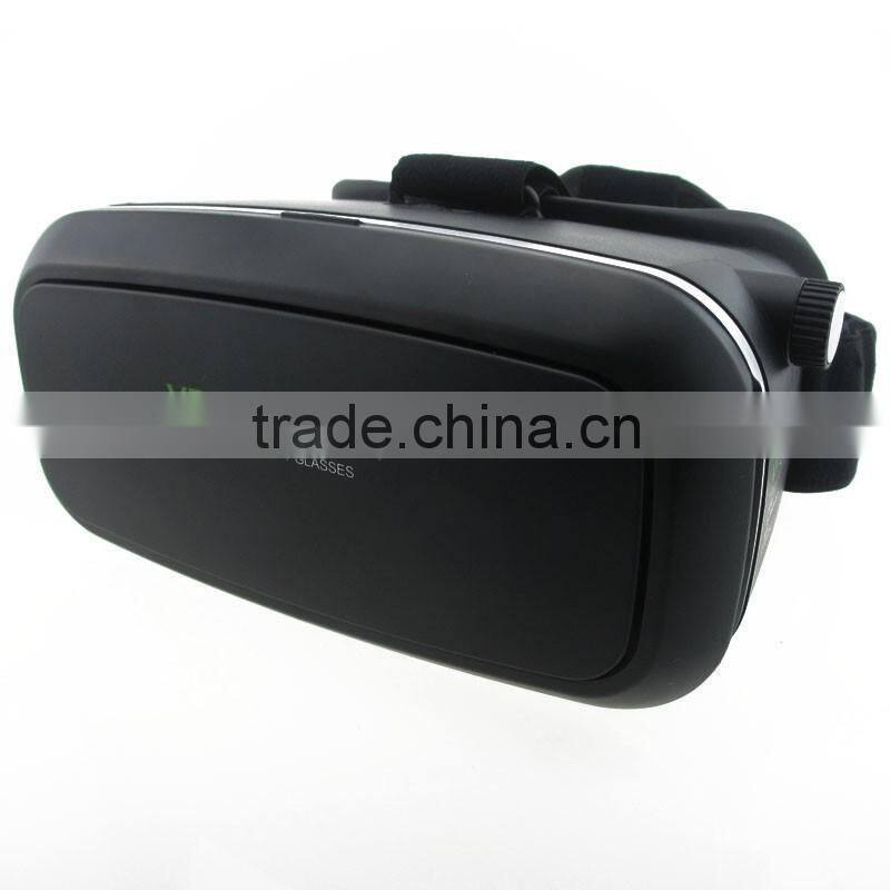 VR Shinecon Virtual Reality 3D Glasses Headset Oculus Rift Head Mount 3D Movies Games Apps 2016 Google Cardboard 2.0