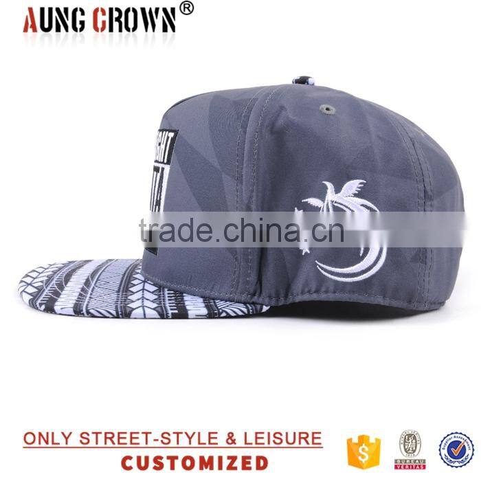 High quality new fashion 5 panel custom snapback hats wholesale