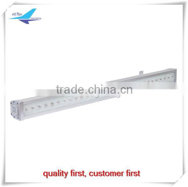 DJ Portable Manual Promotional outdoor 30x3w amber bar aluminum rgb led wall washer