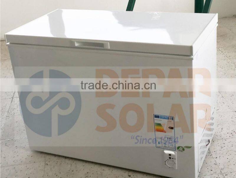 200L Solar Deep Freezer 12/24VDC A+ for Village, Camp, Caravan, Africa, Rural Electrification System