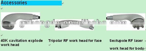 2013 Latest product! Multipolar RF cavitation slimming machine BD-B037