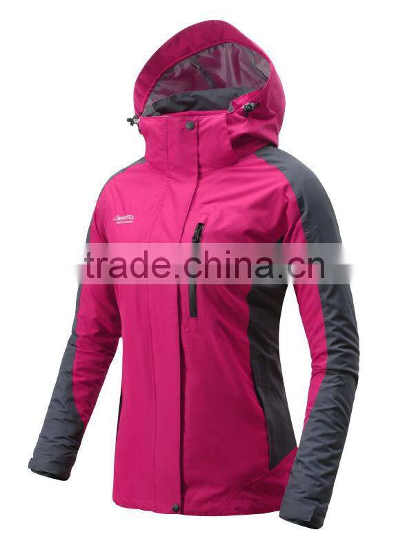 Windproof jacket womens polyester jacket