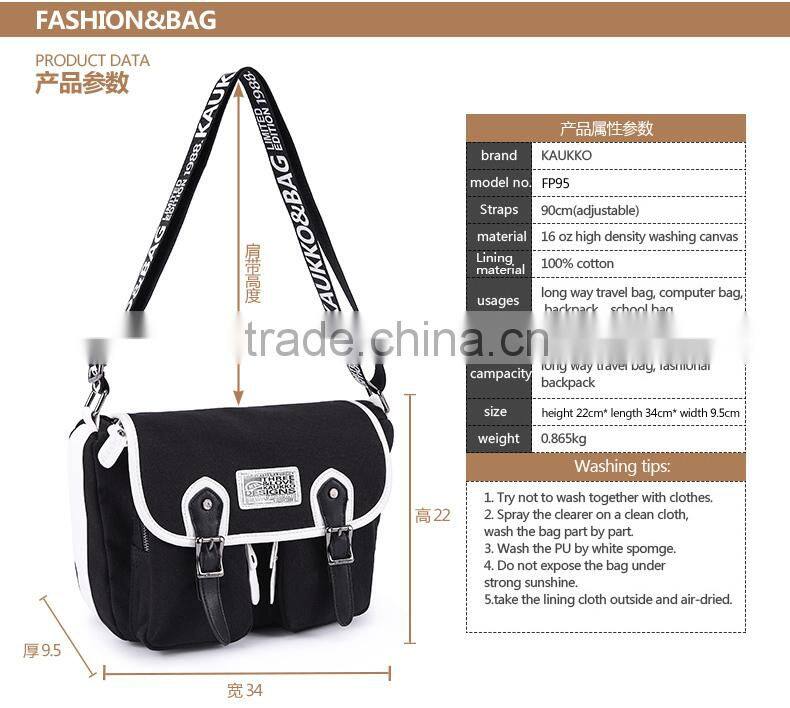 Casual Canvas Crossbody lady Satchel Bag Messenger Bag