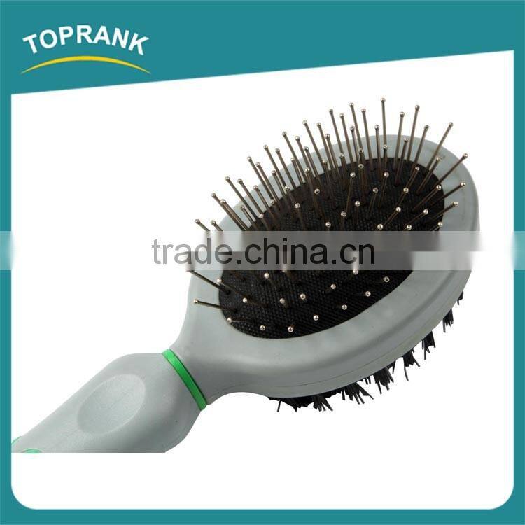 21*6CM fancy PP pet dog hair comb massage brush