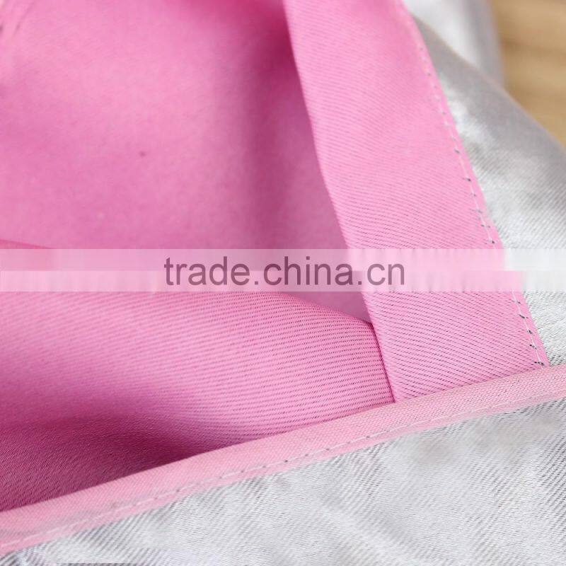 100 polyester curtain ,calico print fabric with beautiful girl