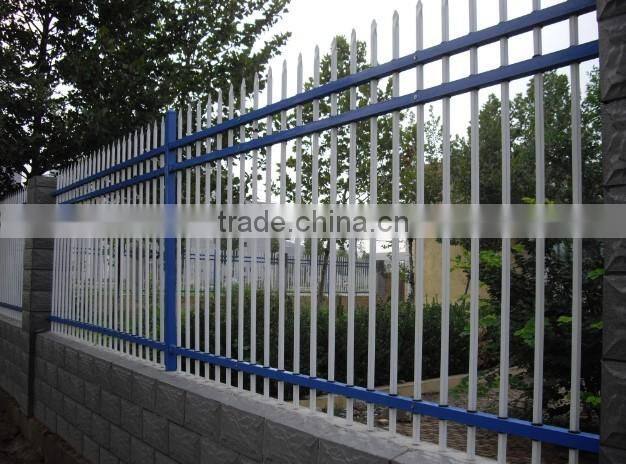 Galvanized steel fence panel for house