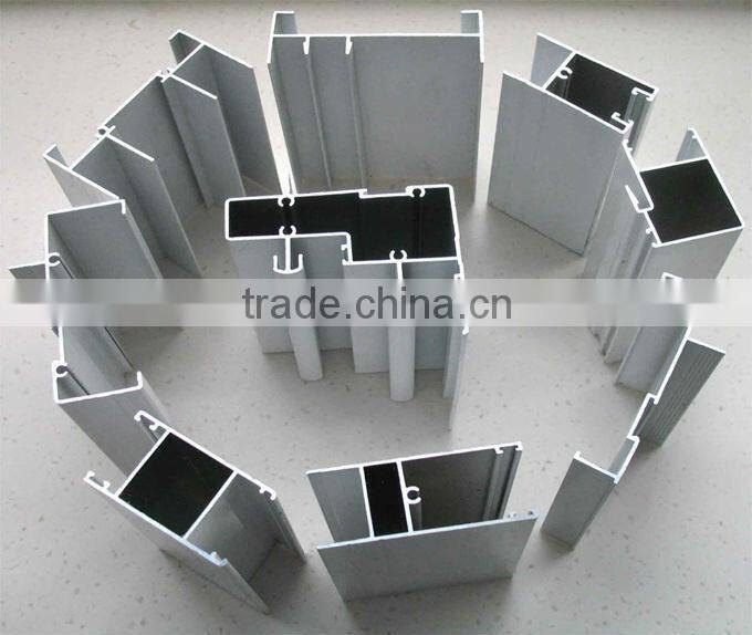 China top aluminium profile manufacturers 6063 T5 powder coating industrial aluminium profile