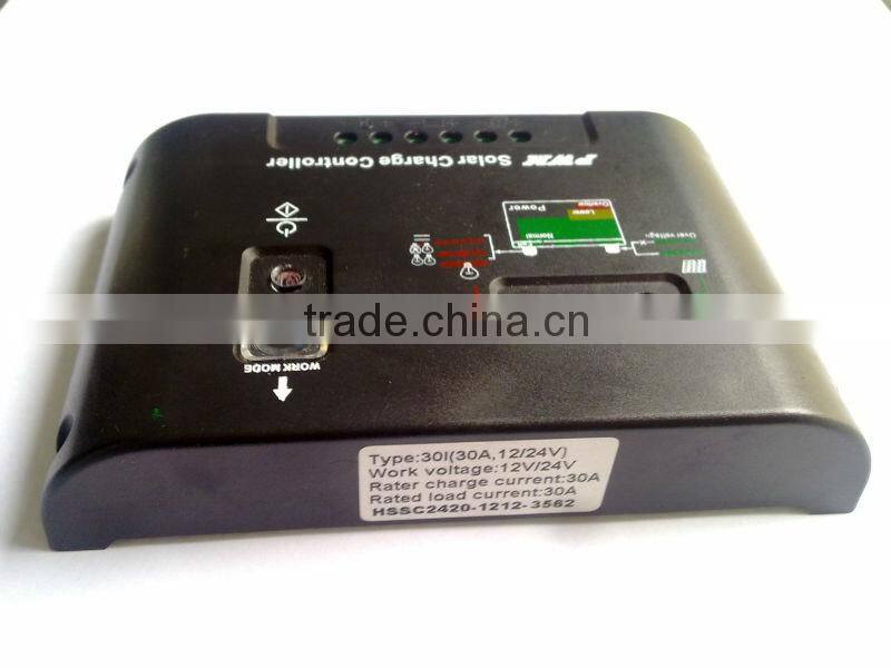 5A/10A/15A/20A/25/30A LED street light solar controller with PMW