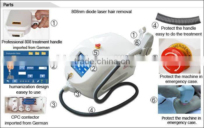 Hot selling 10 laser bars TEC condenser 808nm permanent hair removal laser depilator home