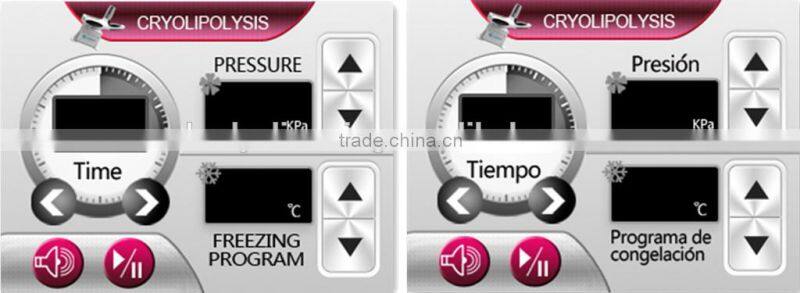 Cryolipolysis Crioterapia Machine Cooling System Slimming Machine