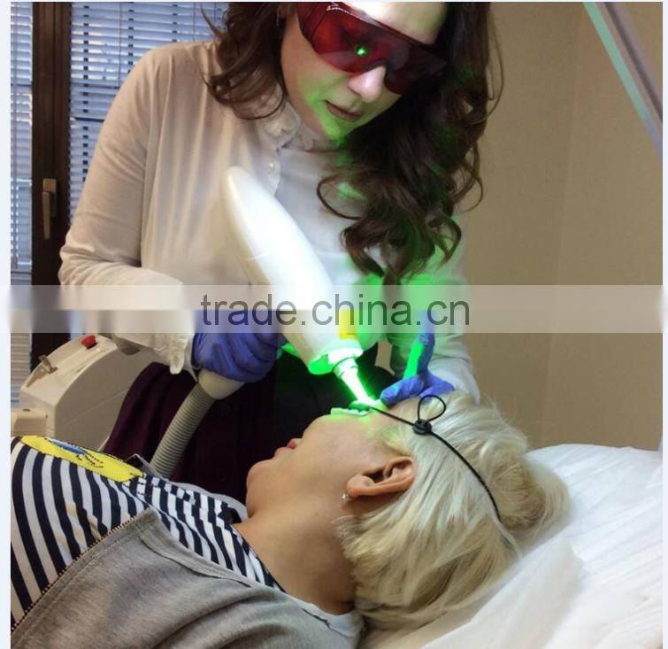 Portable Mini laser Q Switched ND:YAG best tattoo removal machine