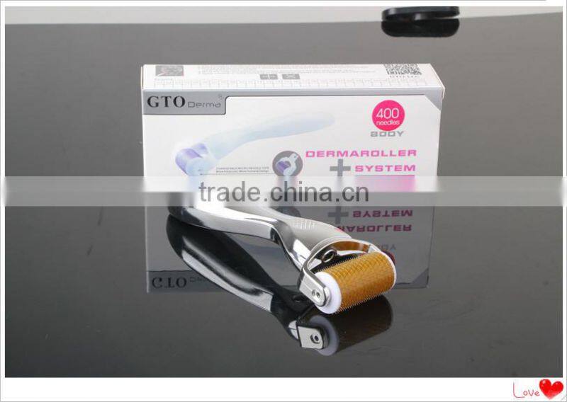 GTO DermaRoller 400 Needles for Body Use