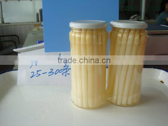 212ml/370ml/720ml Canned White Asparagus in jar with Price