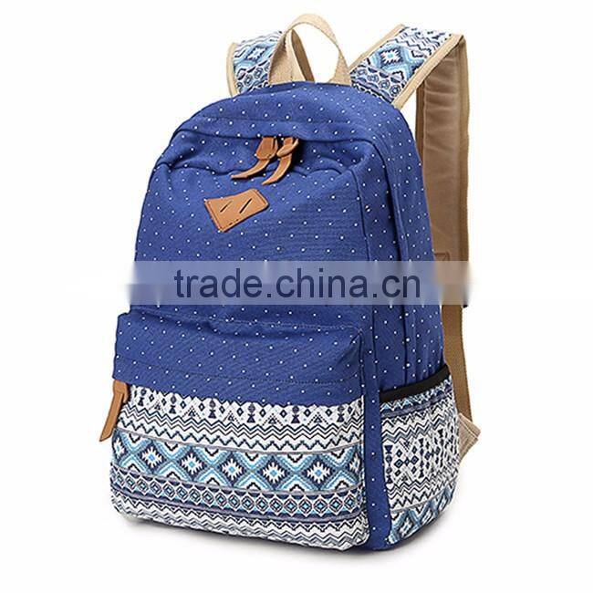 Hot sale simple popular brand name school bags