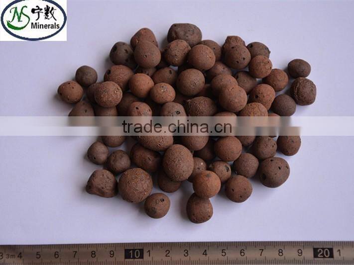 hydroponics Garden Decorating media expaned clay as Light weight Aggregate