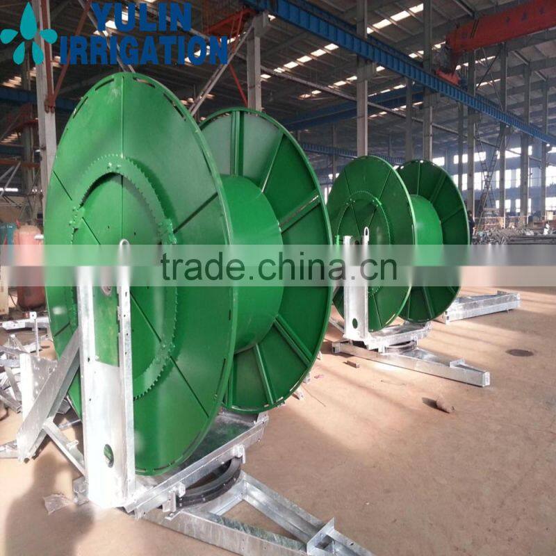 farm machinery irrigation system for water reel srpinkler with rain gun