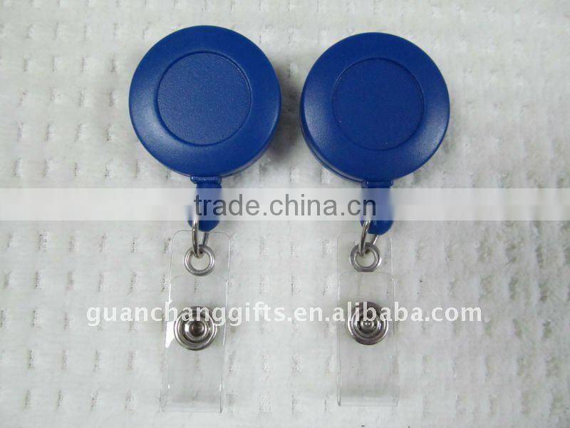 metal yoyo id badge reel