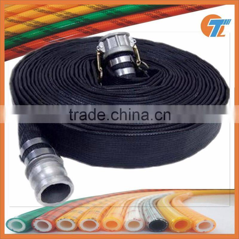 Best Selling Durable Using 3 Layer PVC Stretch Hose 6 inch suction hose