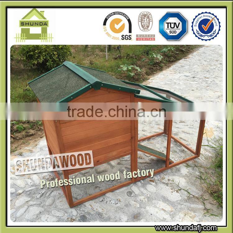 SDR024 Cheap Rabbit Cage Outdoor wooden rabbit house