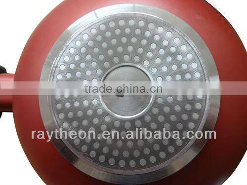 3D Ceramic Coating Swallow Die-Casting Alu Frying Pan(Invention Patent Granted in China,2013 Perfect Portable Houseware Gift )