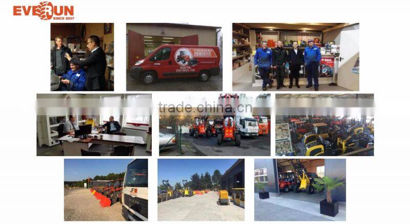 EVERUN brand CE EPA 4 approved 1.6 ton WHEEL LOADER