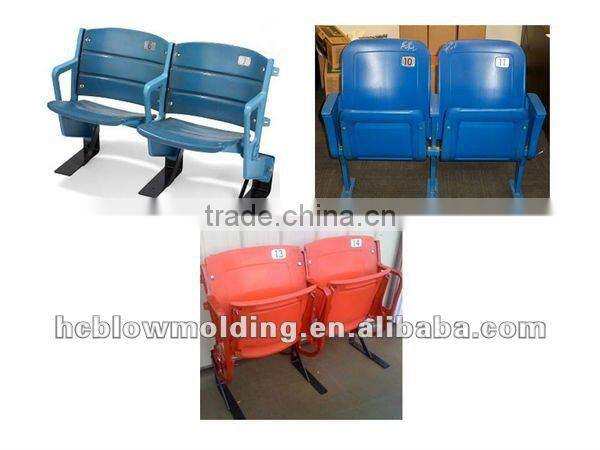 OEM Blow Molding Plastic Bus Seats HDPE Material Auto Seat Design Chair