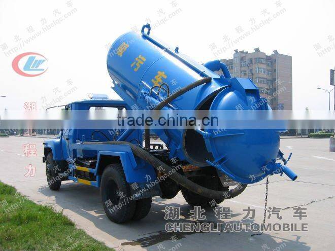 4*2 long head sewage suction truck for sale