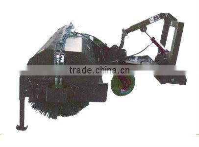 wheel loader attachment broom