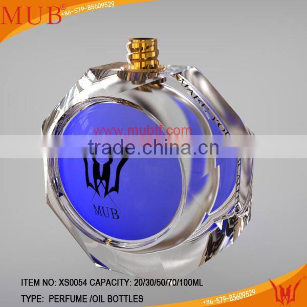 20/30/50/70/100mlbest crystal perfume bottle in china
