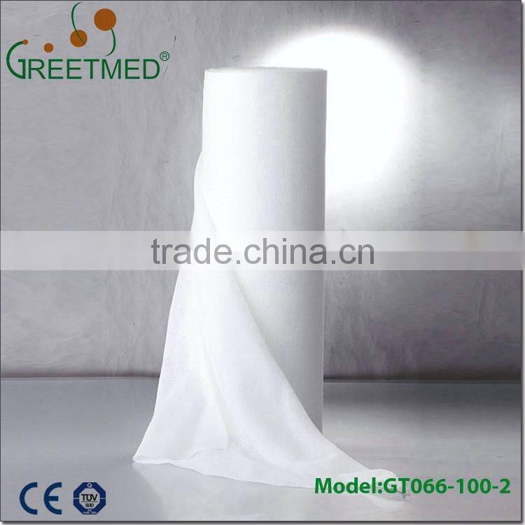 100% cotton sterilized bleached absorbent gauze roll