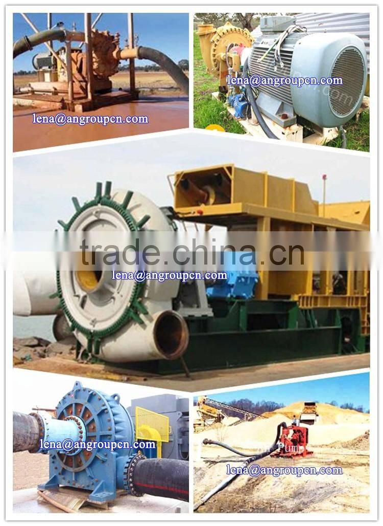 wear-resistant material Gold Ash Mining Sand dredging pump