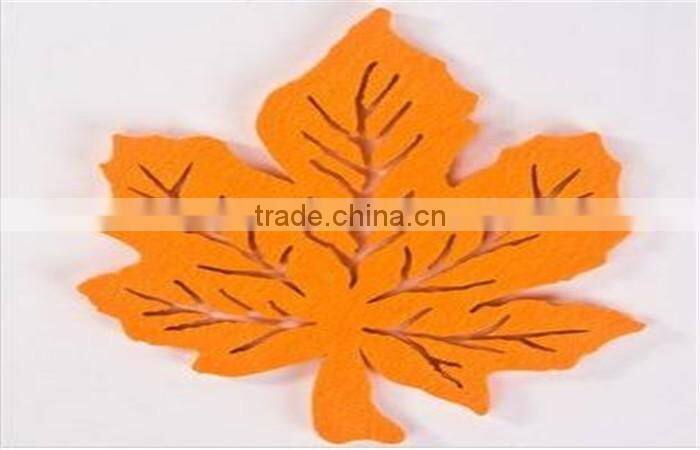 pressed cup felt coaster for home use or coffee shop