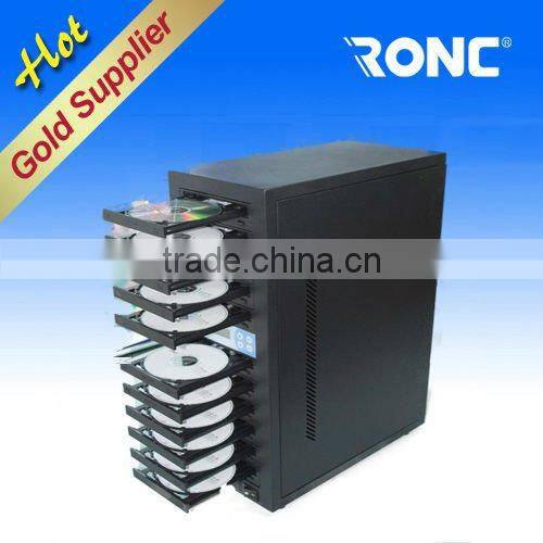1 Drawer for 11pcs Bays SATA CD DVD Disk Duplicator Copier