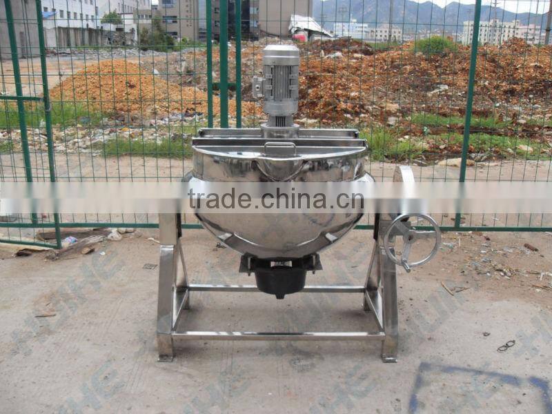 industrial cooking machine beverage processing jacketed kettle