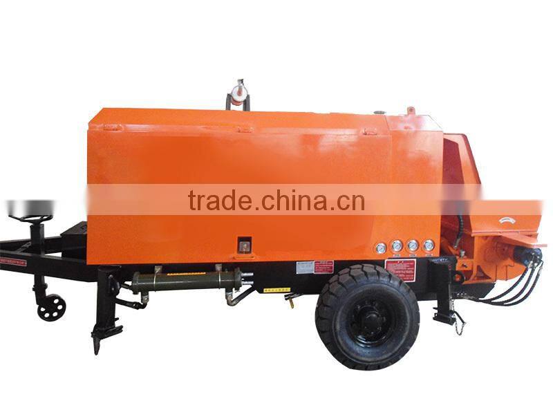 HBT20-10D Diesel trailer small static concrete pump for sale