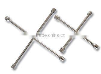 17",19", 21"23"High quality cross rim wrench with plastic handle