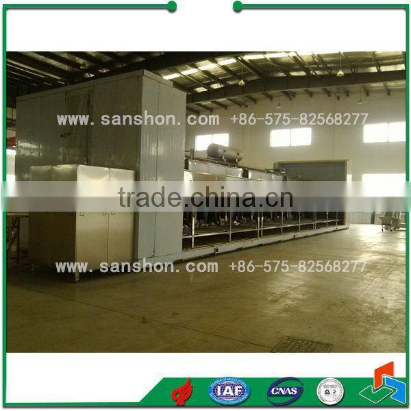 China Berry Fluidize IQF Freezer