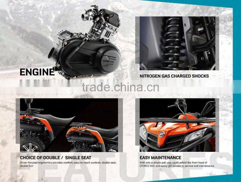 CF MOTO 400cc 4x4 road local ATV quad bike for sale