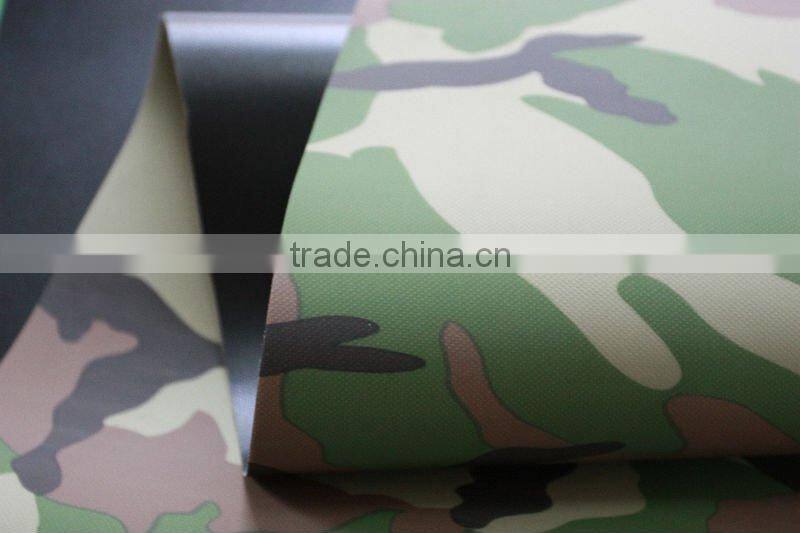 pvc camo military tarpaulin