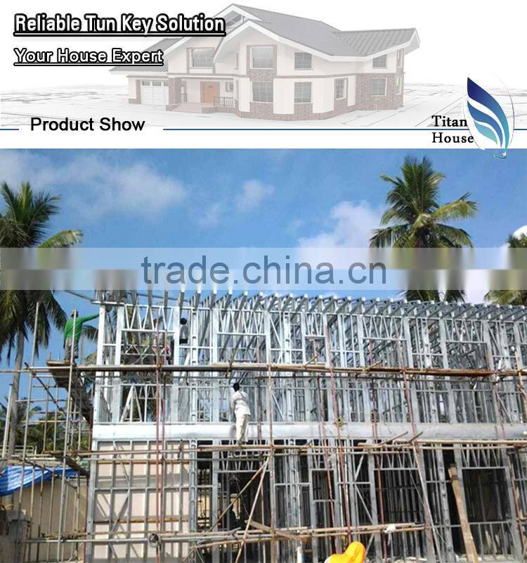 High Rise Galvanized Steel Frame Kit Dormitory Building