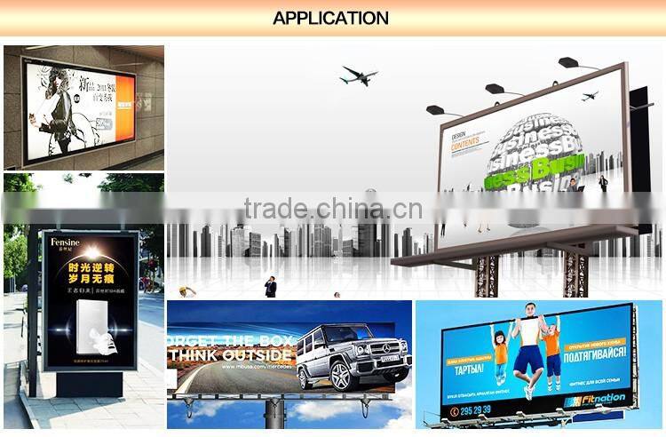 China wholesale pvc frontlit banner rolls advert flex banner