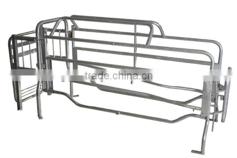 electro galvanized or PVC coated pig crate