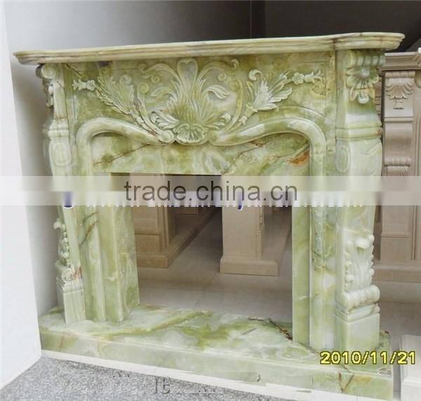 STYLISH AFGHAN GREEN JADE ONYX FIREPLACES FOR BATTER LIFE STYLE