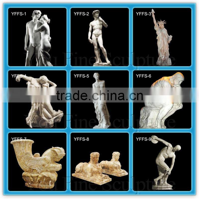Life-Size Beautiful Marble Figures Statue