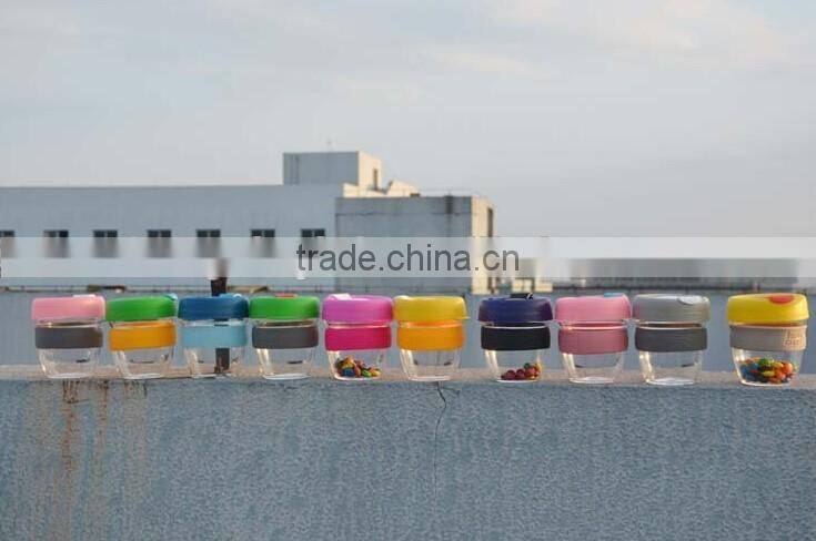 Good quality plastic drinking water bottle with lid